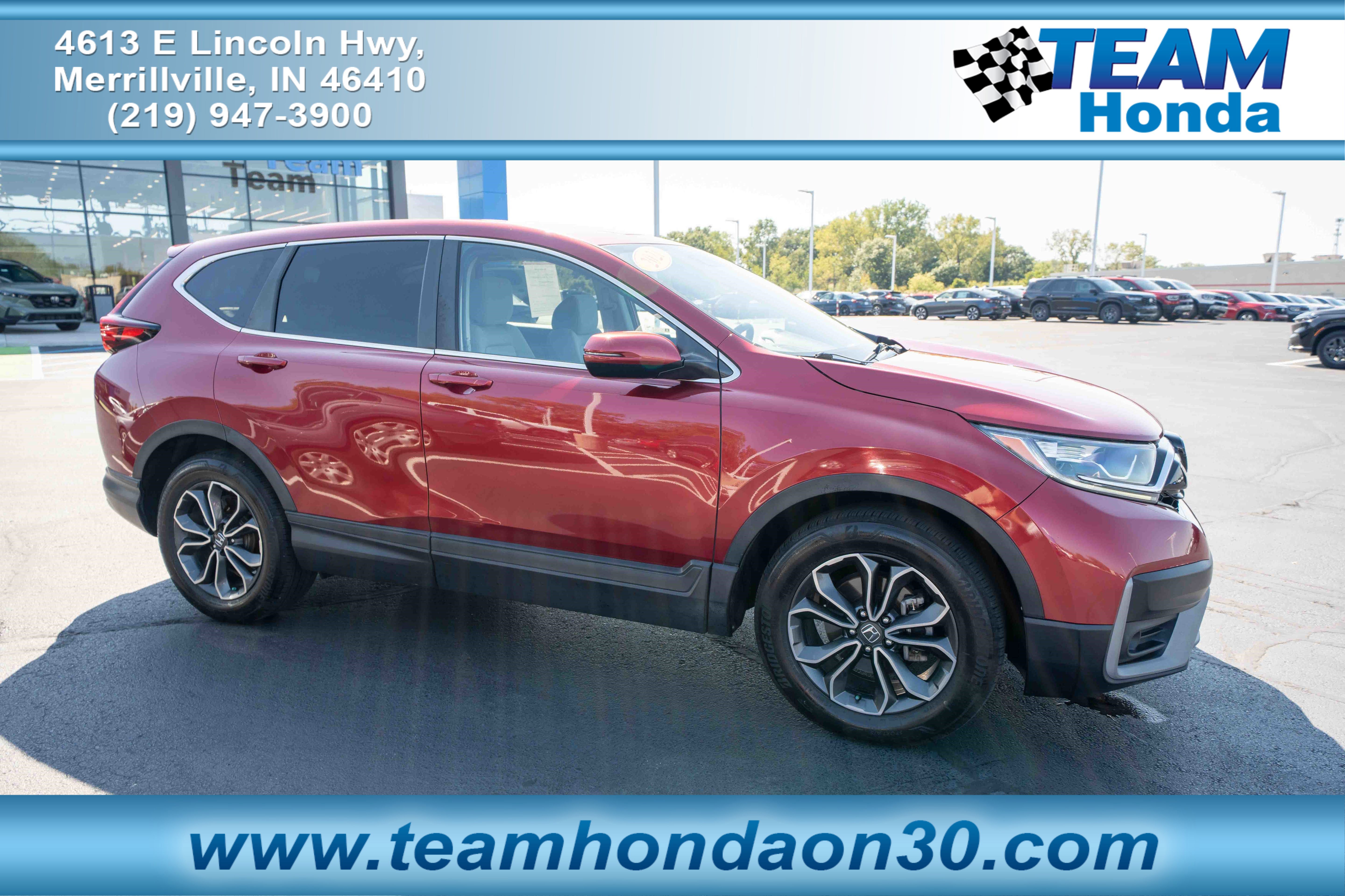 Certified 2021 Honda CR-V EX