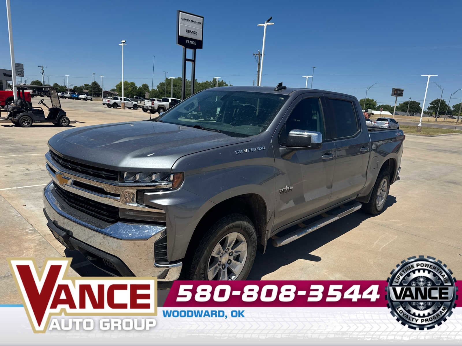 Used 2019 Chevrolet Silverado 1500 LT w/ Texas Edition AWD/4WD image 1