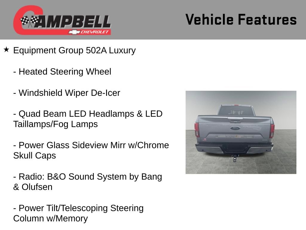 Used 2020 Ford F150 Lariat w/ Equipment Group 502A Luxury image 10