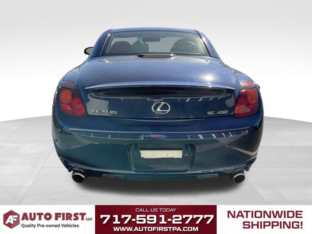 Used 2002 Lexus SC 430 Convertible RWD image 4