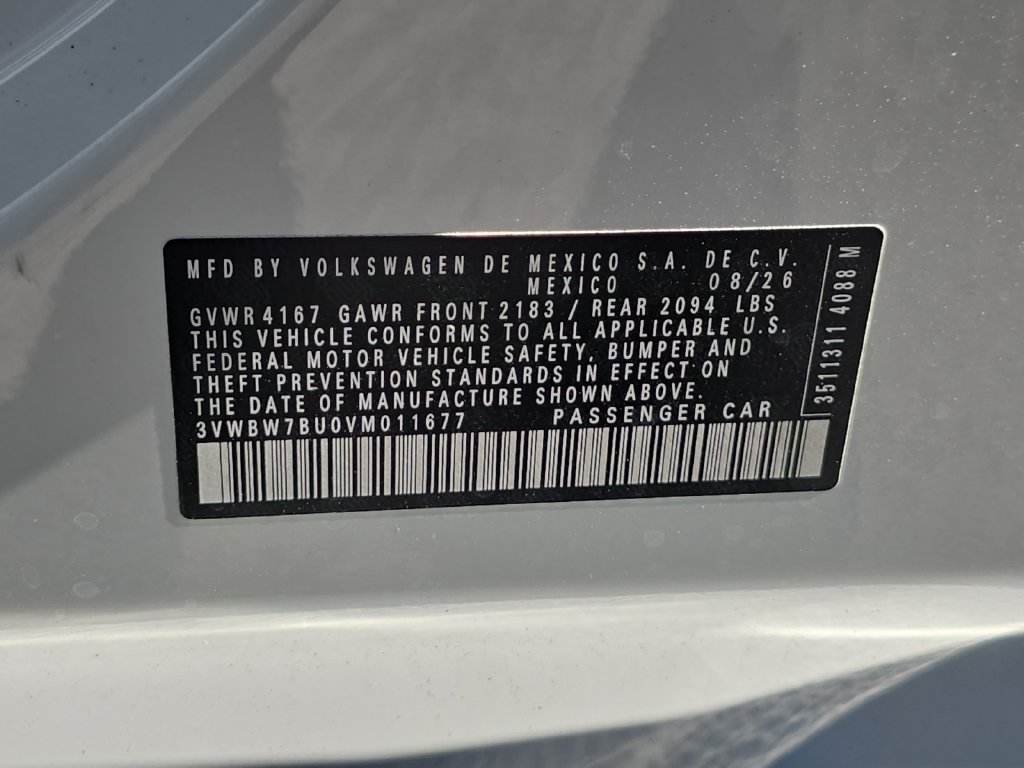 New 2027 Volkswagen Jetta Sport FWD image 26