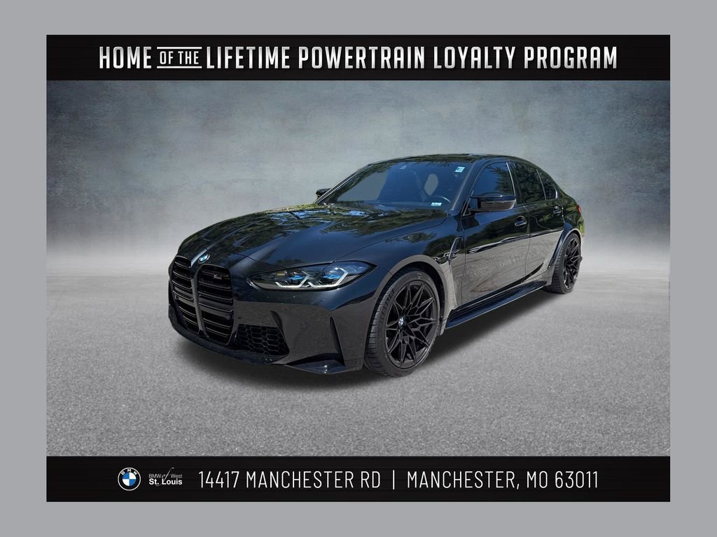 Used 2023 BMW M3 Competition w/ Executive Package AWD/4WD image 1