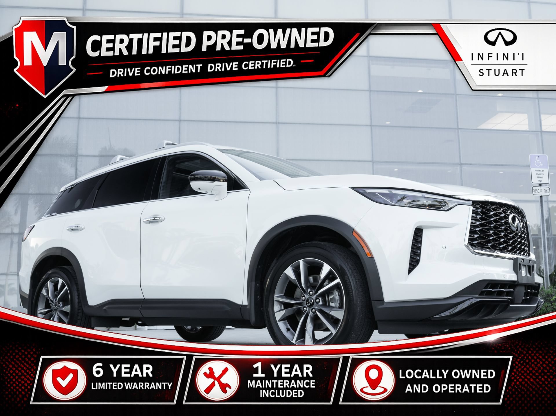 Certified 2023 INFINITI QX60 Luxe w/ Cargo Package AWD/4WD image 1