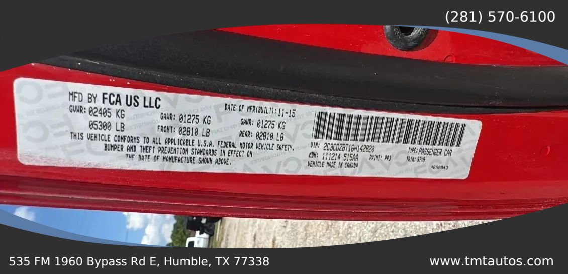 Used 2016 Dodge Challenger R/T RWD image 21