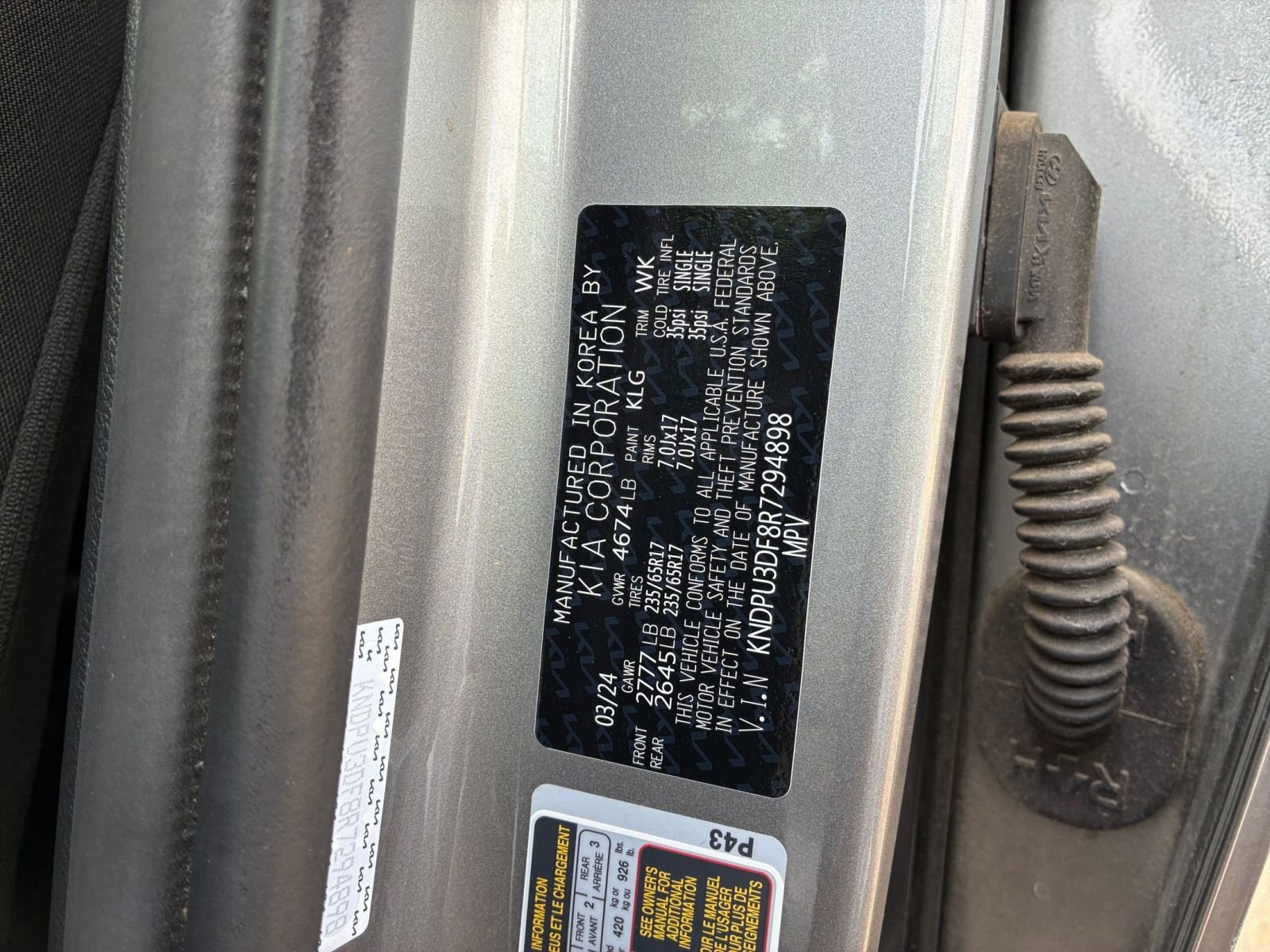 Used 2024 Kia Sportage LX image 32