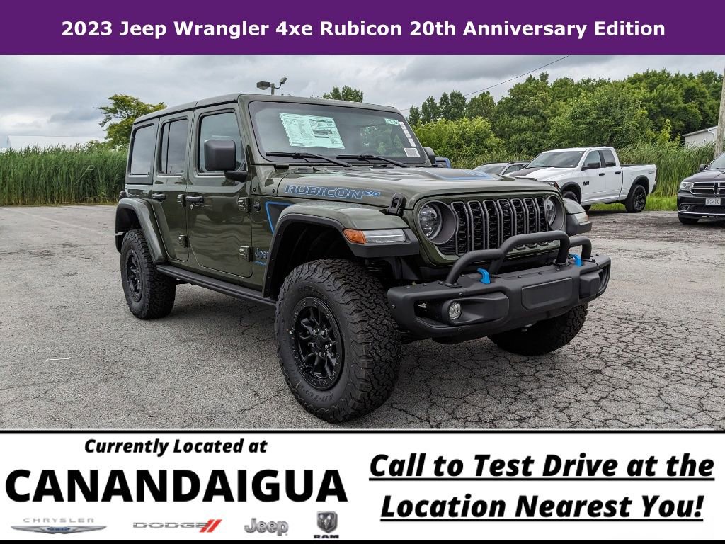 New 2023 Jeep Wrangler Unlimited Rubicon 4xe
