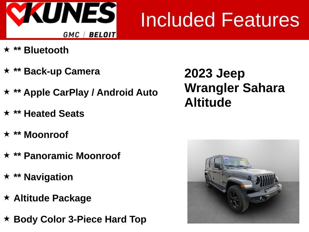 Used 2023 Jeep Wrangler Altitude video 2