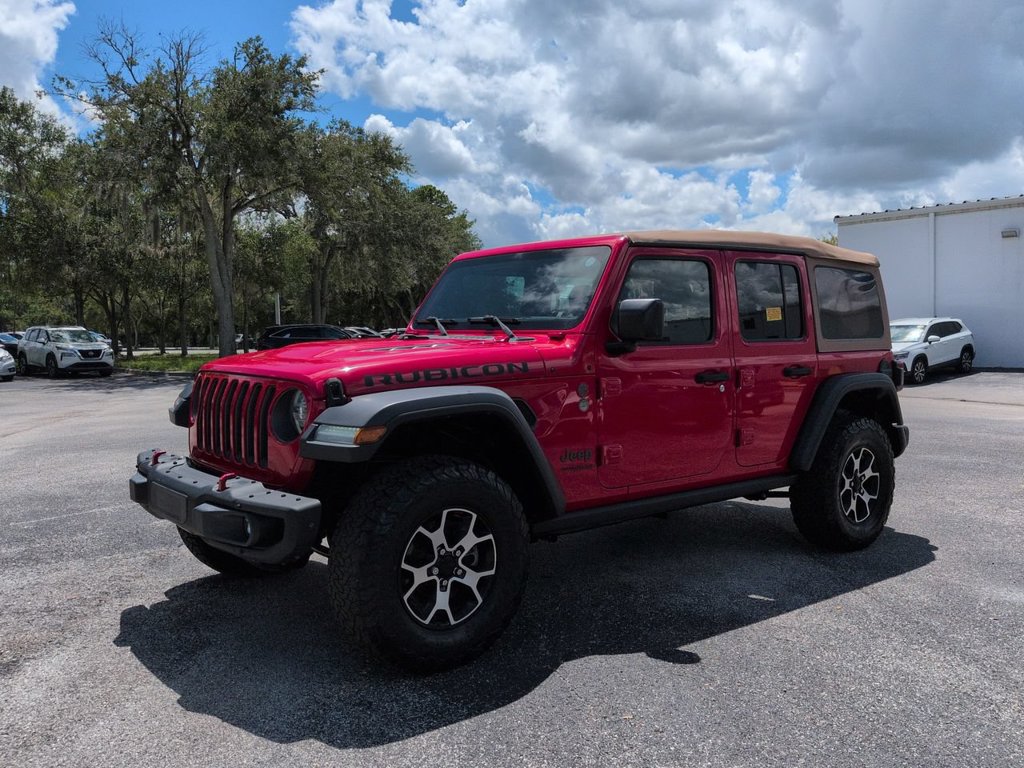 Used 2021 Jeep Wrangler Unlimited Rubicon w/ Steel Bumper Group AWD/4WD image 8