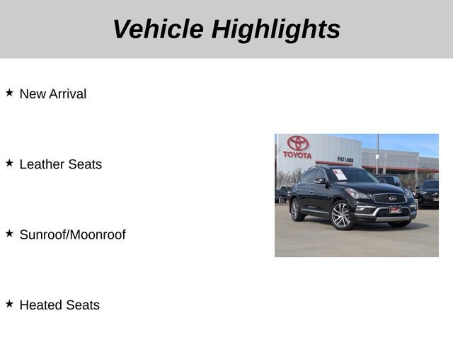 Used 2016 INFINITI QX50 2WD w/ Deluxe Touring Package image 5