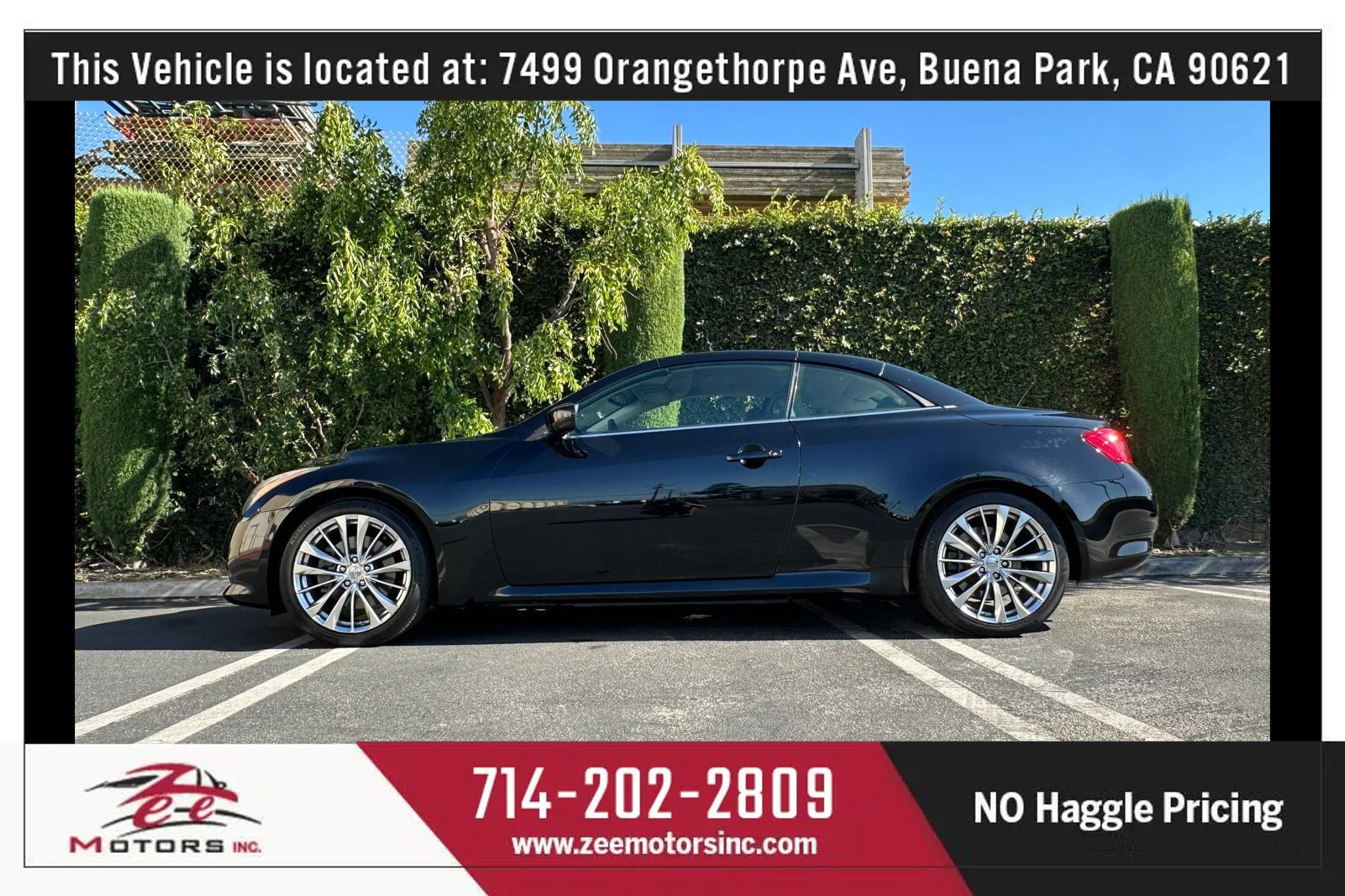 Used 2012 INFINITI G37 Convertible w/ Premium Pkg RWD image 10