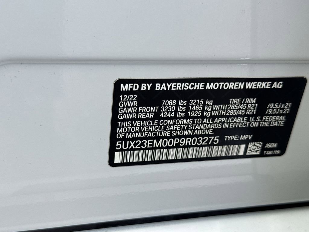 Used 2023 BMW X7 xDrive40i w/ Premium Package AWD/4WD image 27