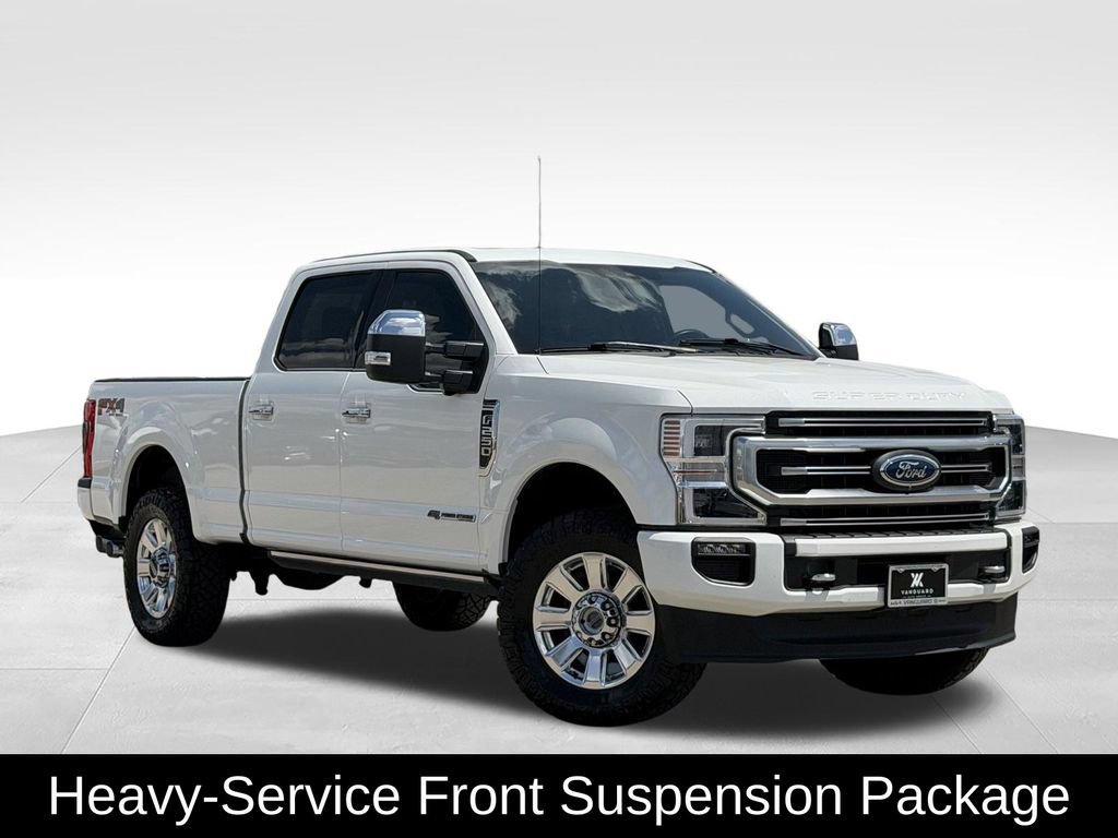 Used 2021 Ford F250 Platinum w/ FX4 Off-Road Package AWD/4WD image 2