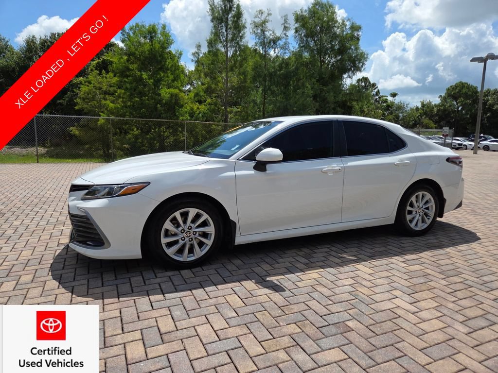 Certified 2025 Toyota Camry XLE FWD image 3