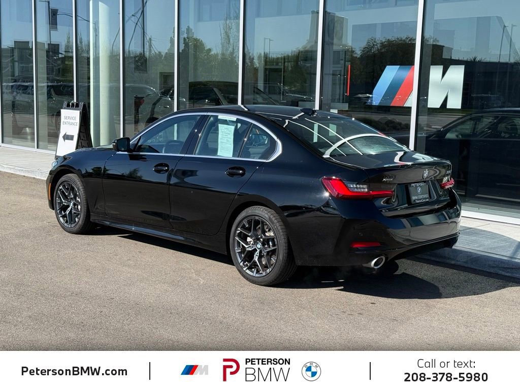 Certified 2025 BMW 330i xDrive Sedan w/ Convenience Package AWD/4WD image 3