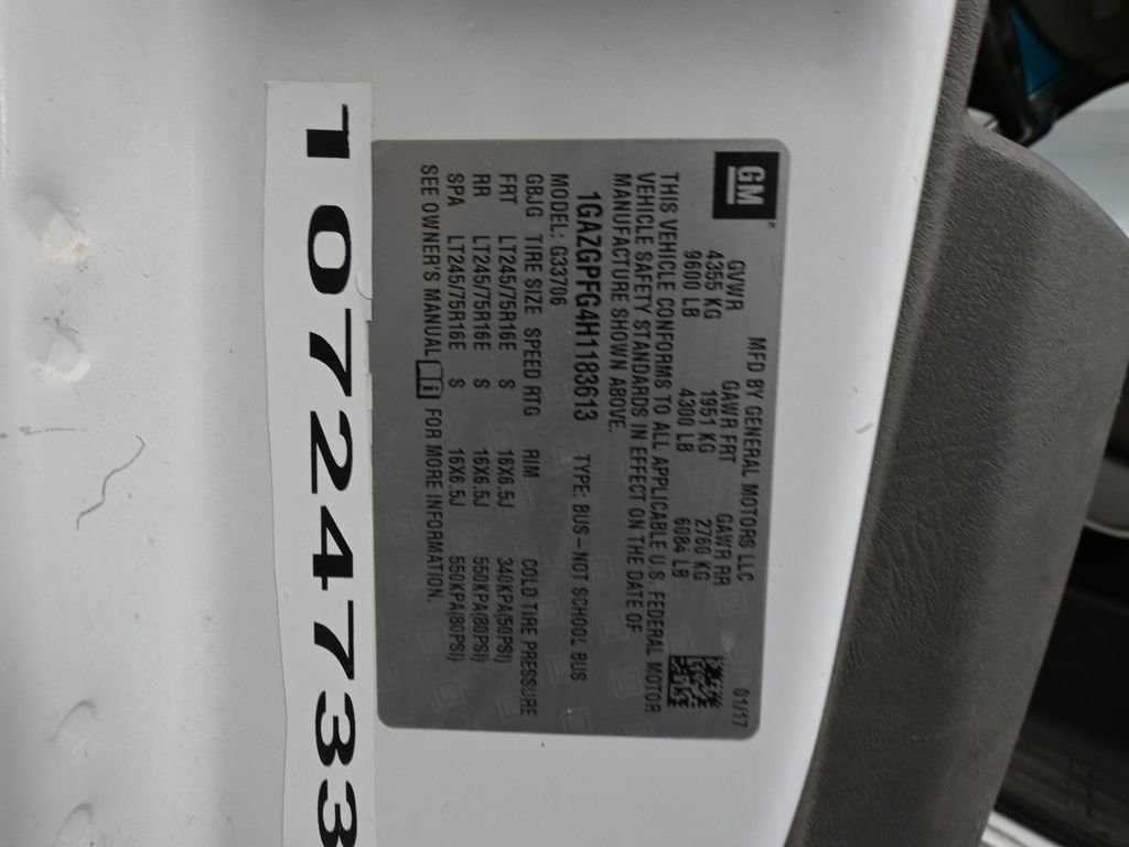 Used 2017 Chevrolet Express 3500 LT w/ LT Preferred Equipment Group image 44