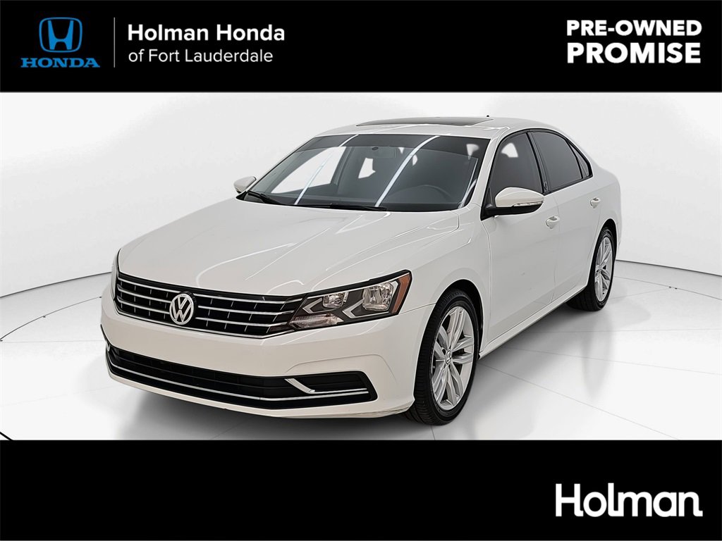 Used 2019 Volkswagen Passat 2.0T Wolfsburg w/ Wheels & Sunroof Package