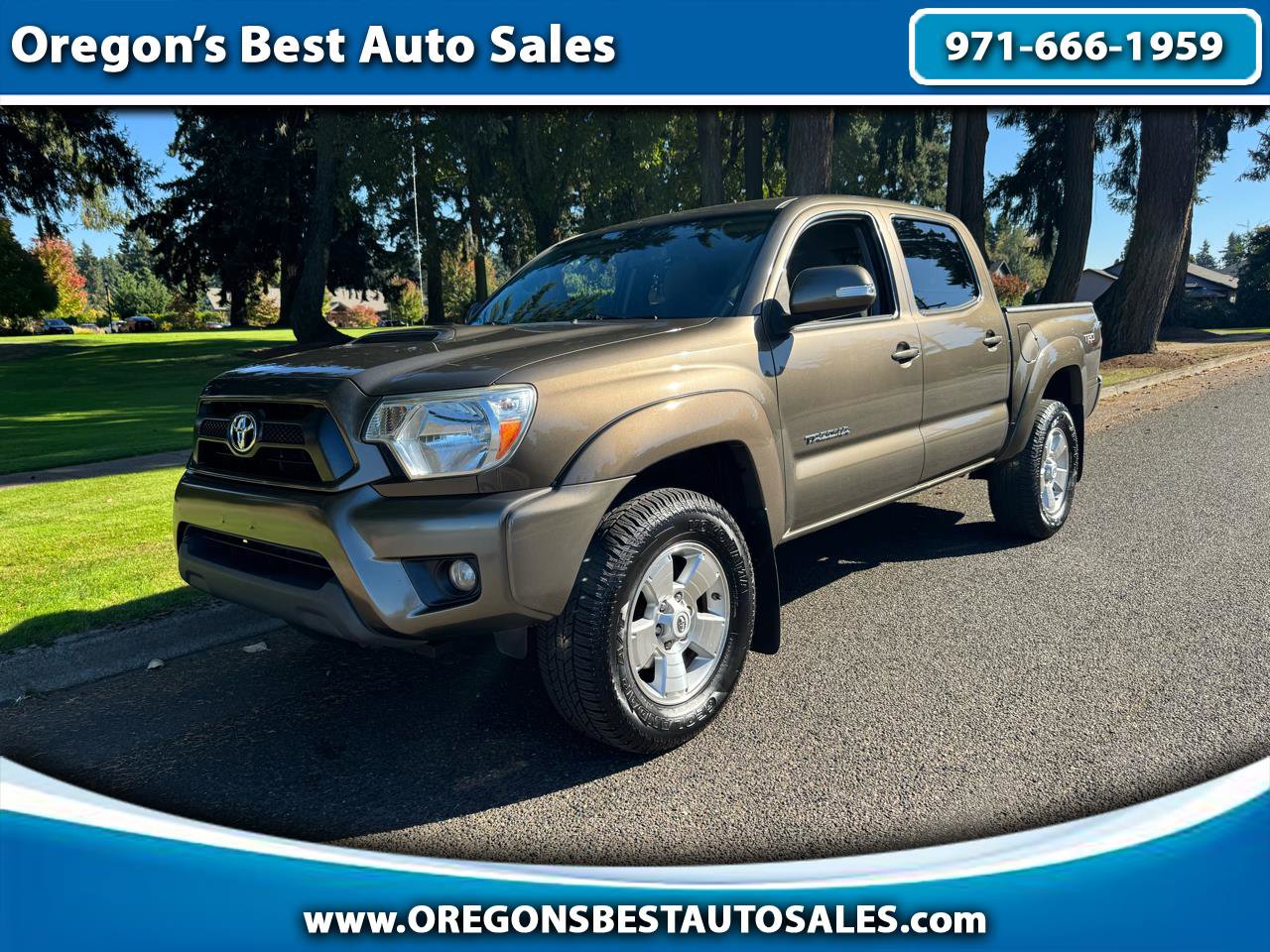 Used 2013 Toyota Tacoma 4x4 Double Cab