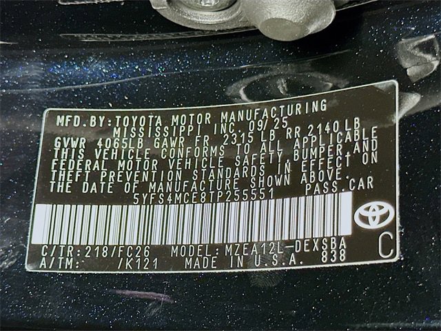 New 2026 Toyota Corolla SE image 17