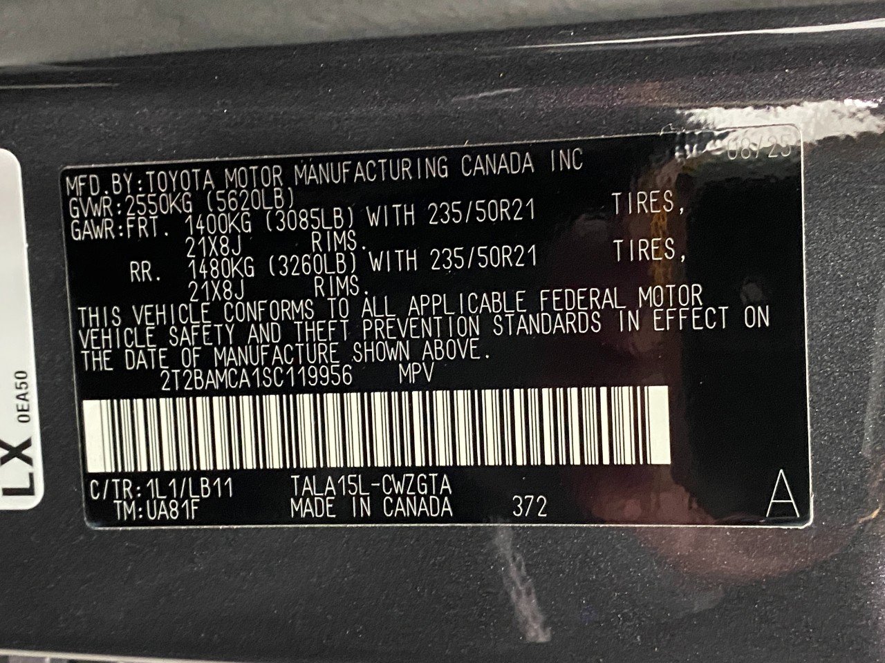 New 2025 Lexus RX 350 AWD image 34