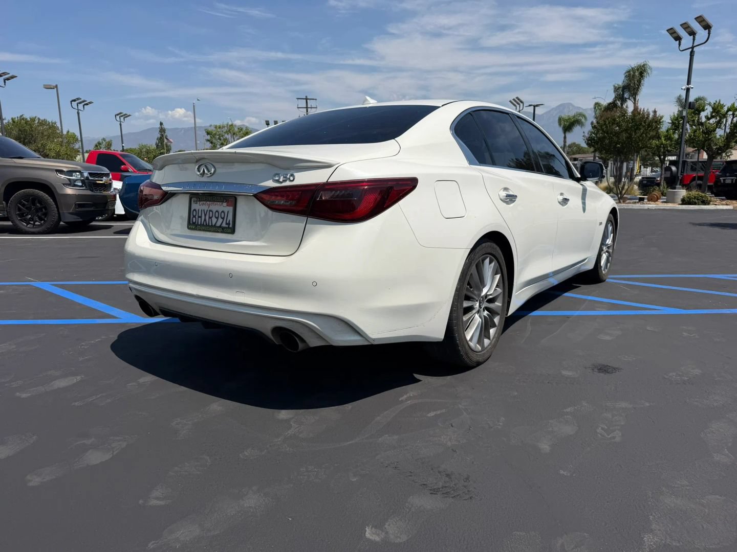 Used 2019 INFINITI Q50 Luxe w/ Essential Package (3.0T Luxe) RWD image 6