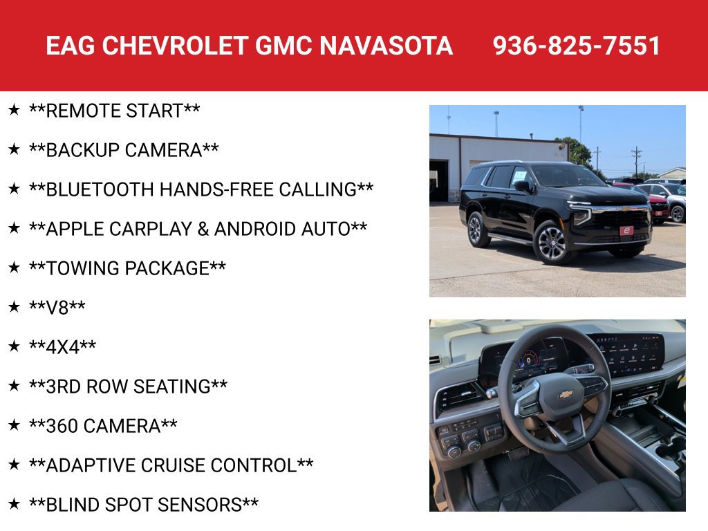 New 2026 Chevrolet Tahoe LS w/ Max Trailering Package AWD/4WD image 4