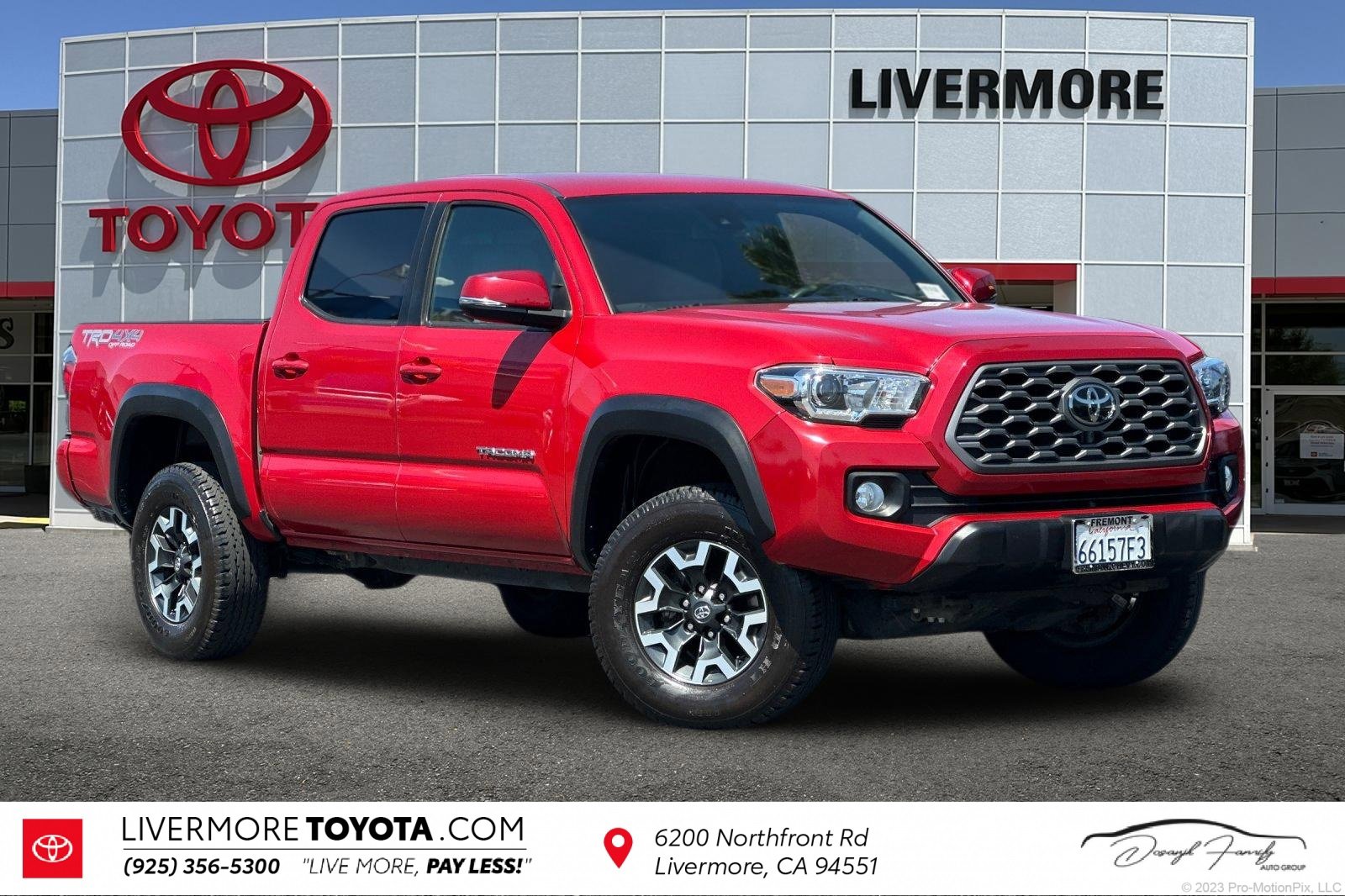 Certified 2021 Toyota Tacoma TRD Off-Road w/ Technology Package
