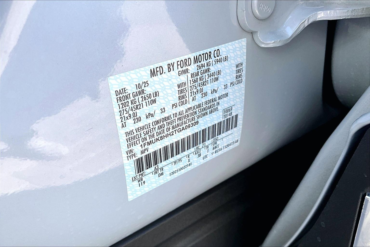 Used 2026 Ford Explorer Platinum w/ LUX Leather Package image 36