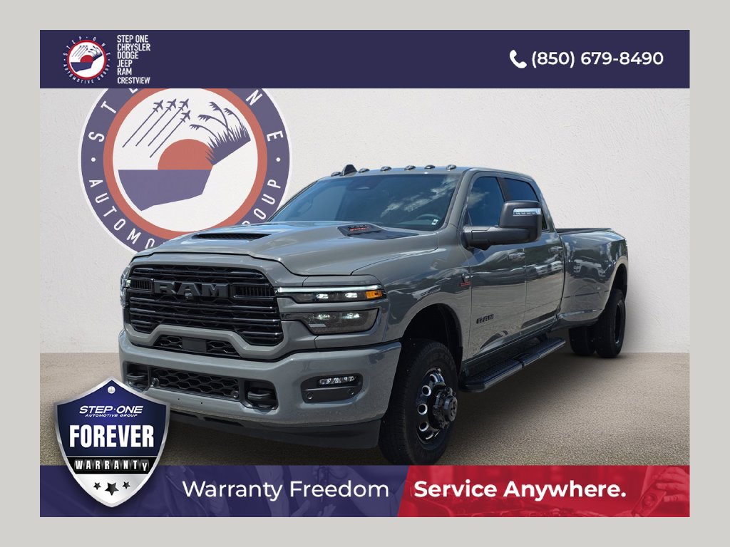 New 2026 RAM 3500 Laramie w/ Night Edition AWD/4WD 360° Tour