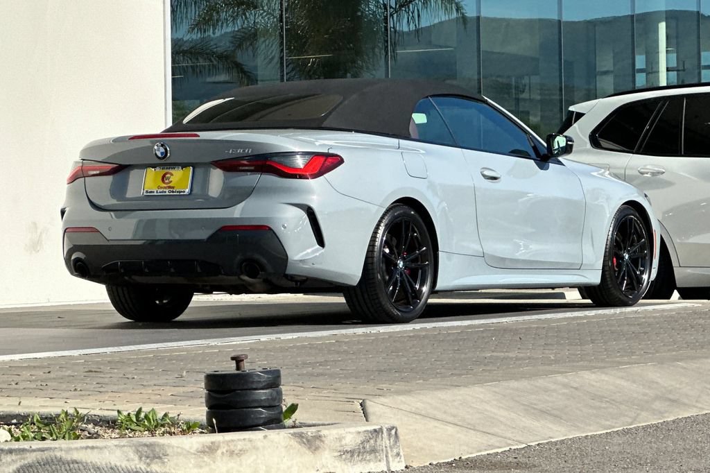 Used 2023 BMW 430i Convertible w/ M Sport Package RWD image 3