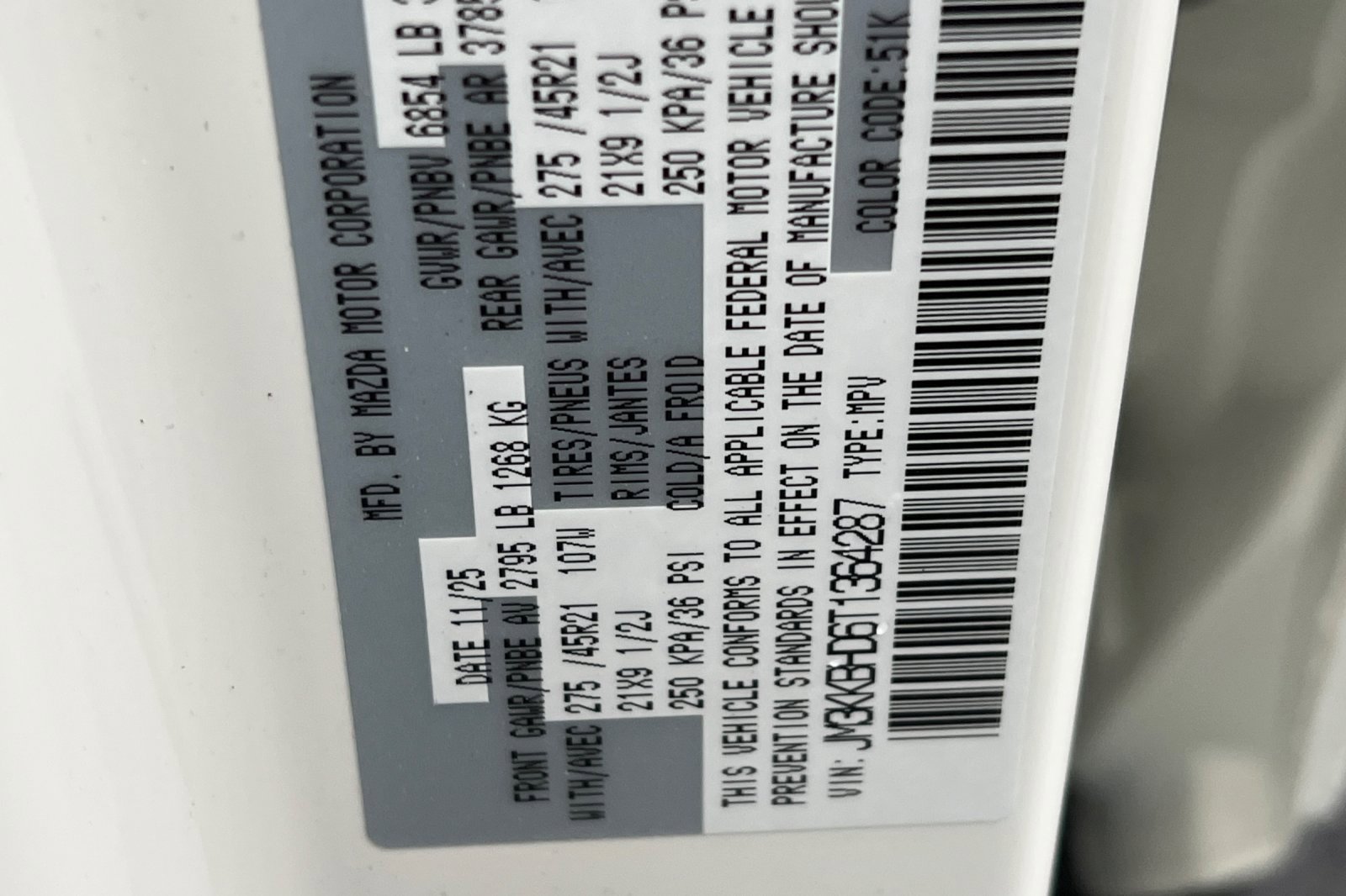 New 2026 MAZDA CX-90 3.3 Turbo w/ Preferred Package image 23