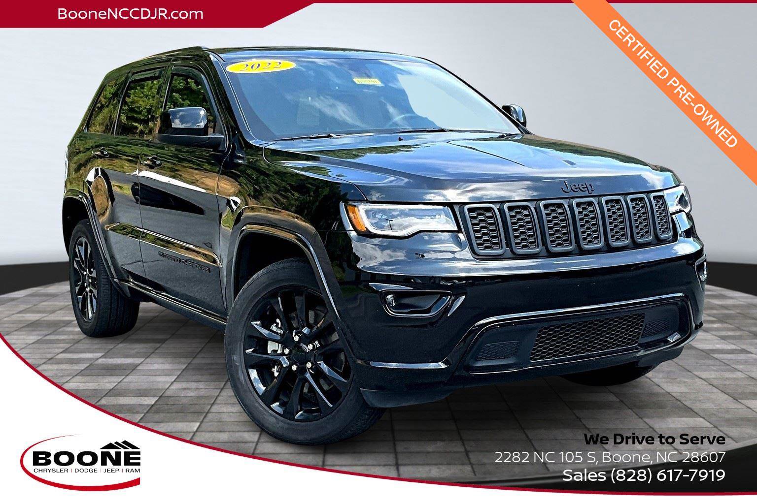 Certified 2022 Jeep Grand Cherokee Laredo X
