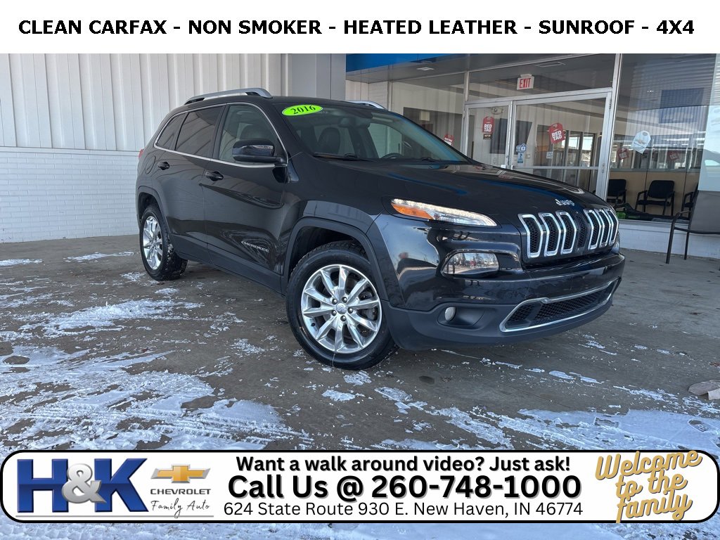 Used 2016 Jeep Cherokee Limited