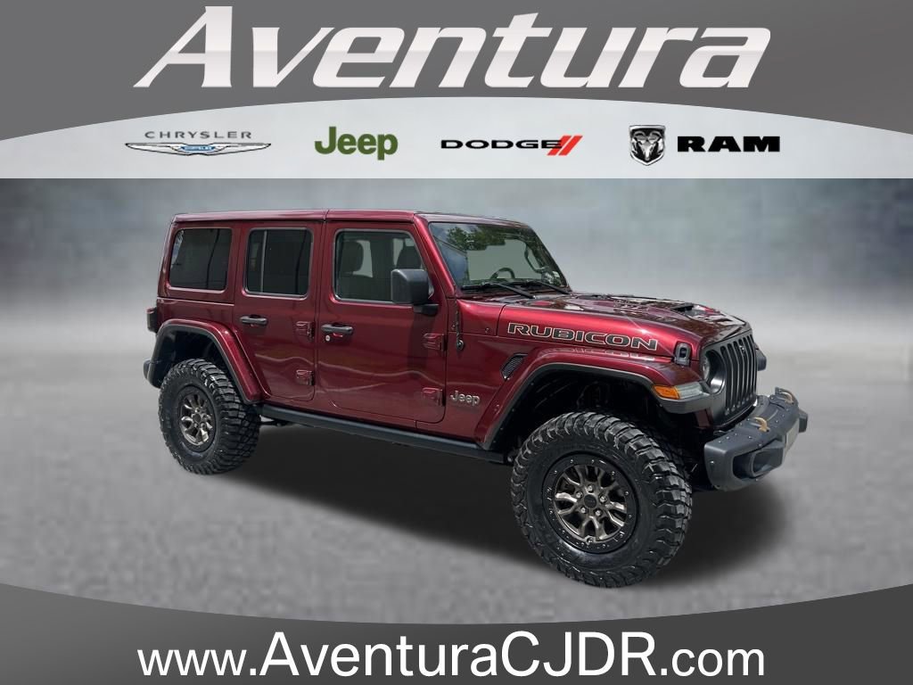 Used 2022 Jeep Wrangler Unlimited Rubicon w/ Trailer Tow Package AWD/4WD image 1