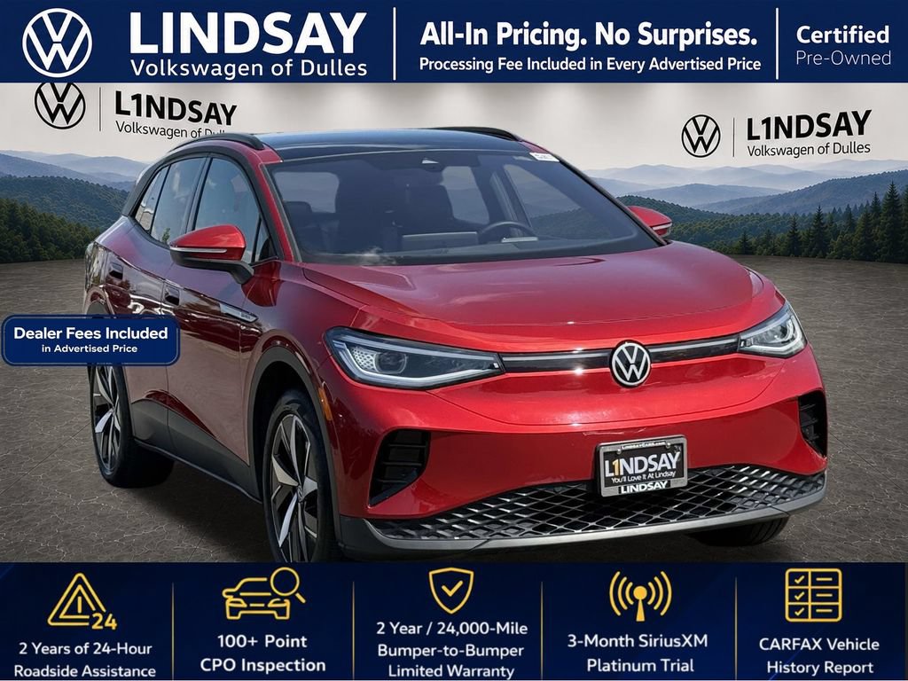 Certified 2023 Volkswagen ID.4 Pro S AWD/4WD image 1