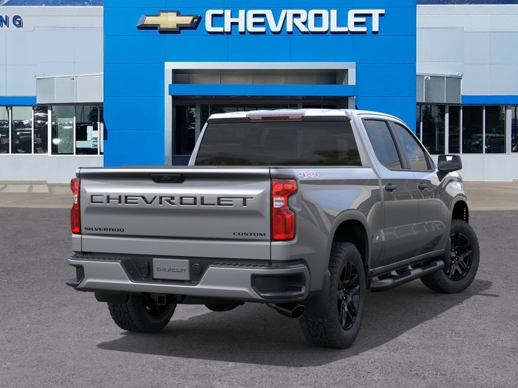 New 2026 Chevrolet Silverado 1500 Custom w/ LPO, Dark Essentials Package AWD/4WD image 4