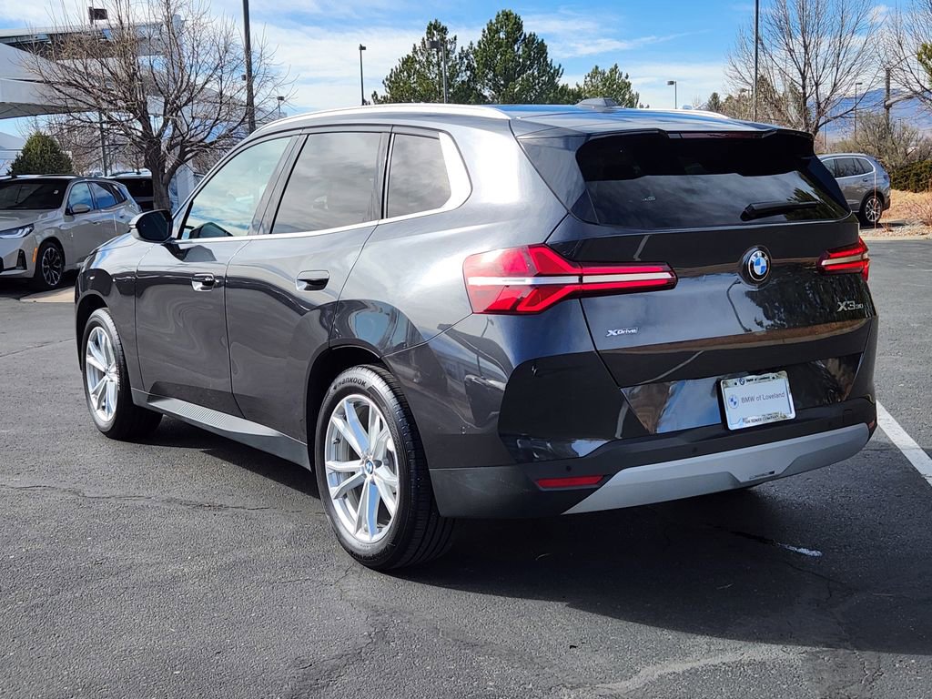 Certified 2025 BMW X3 xDrive30i w/ Convenience Package image 3