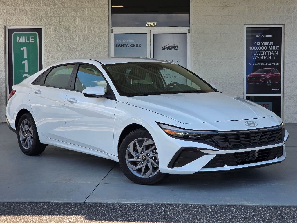 New 2025 Hyundai Elantra Blue