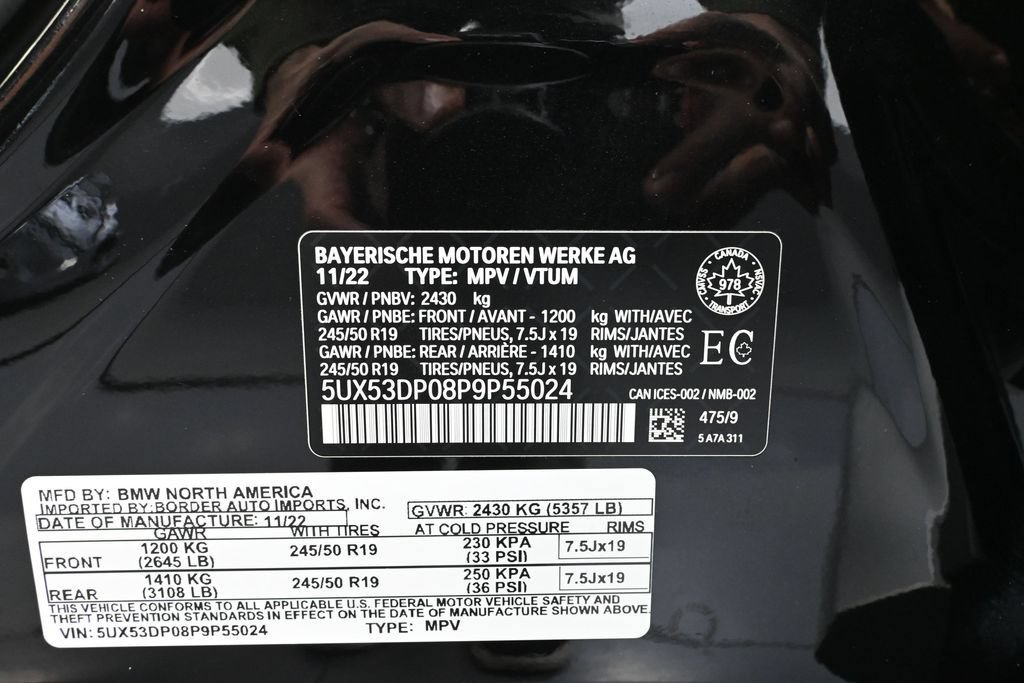 Used 2023 BMW X3 xDrive30i AWD/4WD image 54
