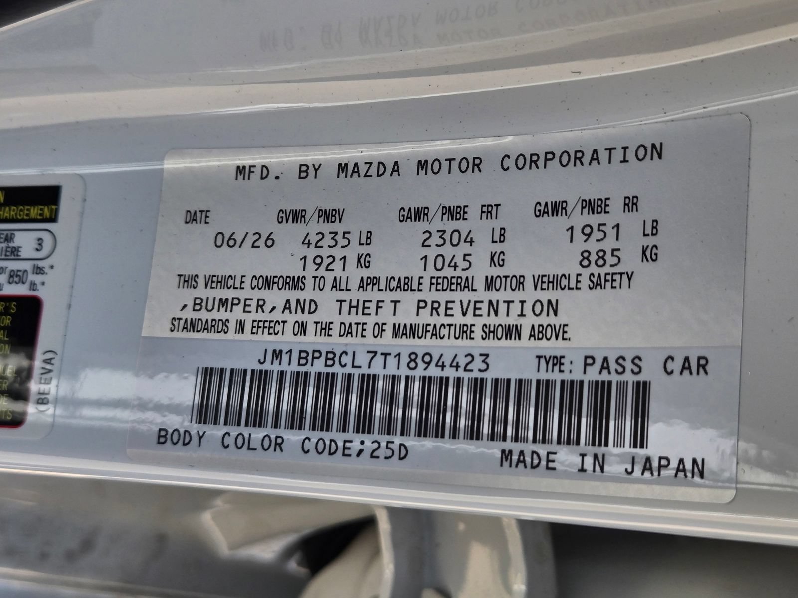 New 2026 MAZDA MAZDA3 Carbon AWD/4WD image 22