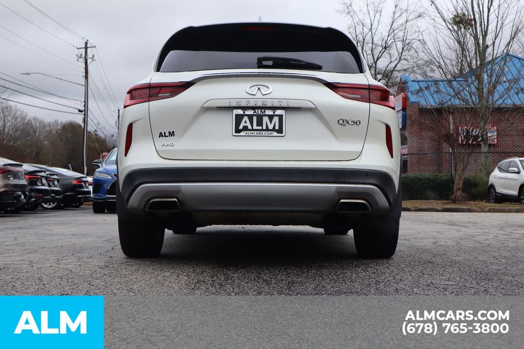 Used 2022 INFINITI QX50 Luxe image 7