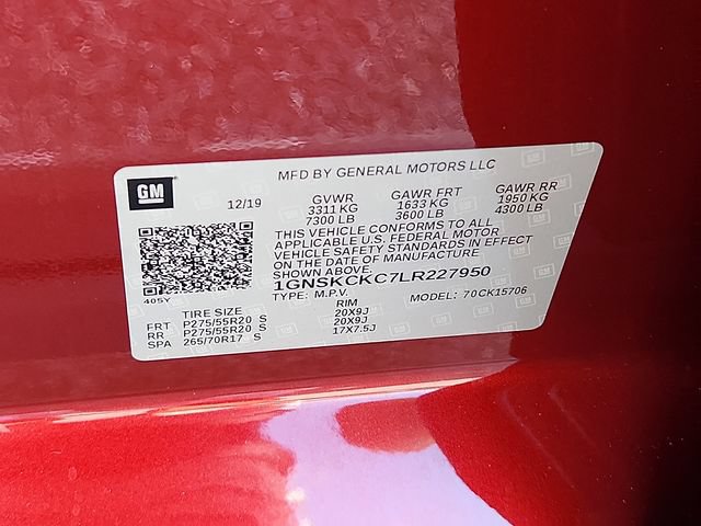 Certified 2020 Chevrolet Tahoe Premier AWD/4WD image 28