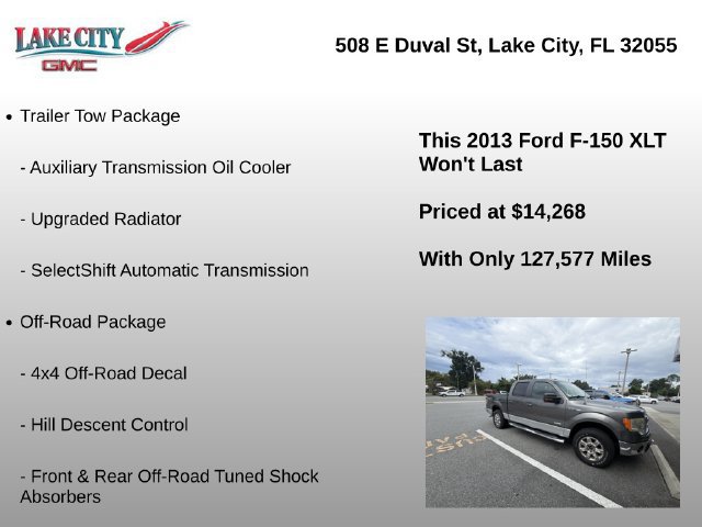Used 2013 Ford F150 XLT w/ Luxury Equipment Group AWD/4WD image 12