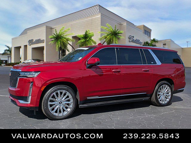 Used 2021 Cadillac Escalade ESV Premium Luxury w/ Driver Assist Tech Package image 1