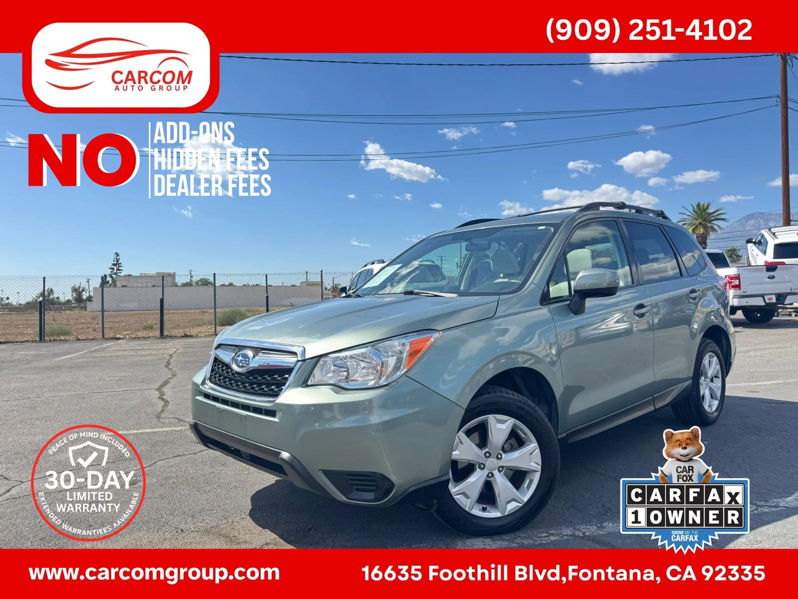 Used 2016 Subaru Forester 2.5i Premium w/ All-Weather Package AWD/4WD image 1