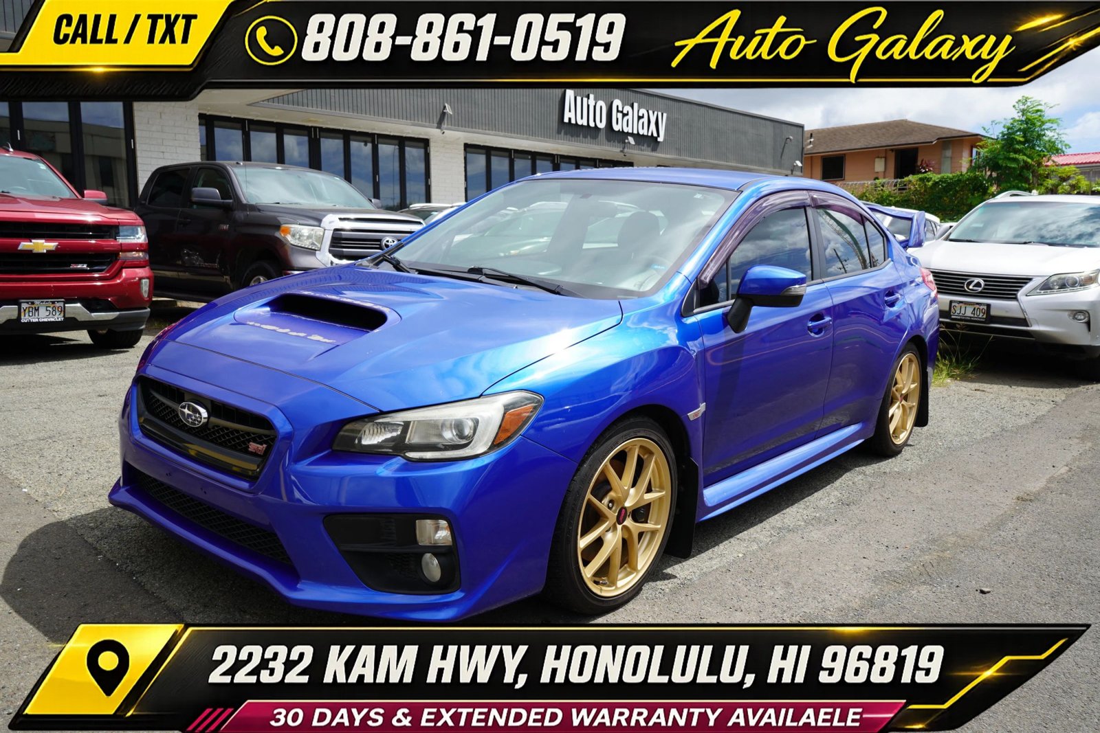 Used 2015 Subaru WRX STI Launch Edition AWD/4WD image 1