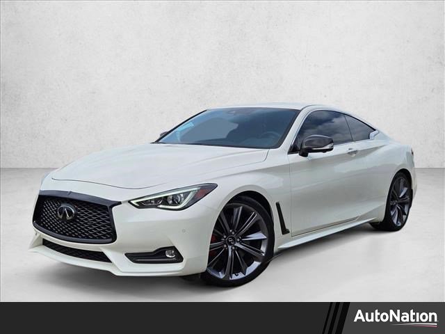 Used 2022 INFINITI Q60 Red Sport 400 w/ Carbon Fiber Package
