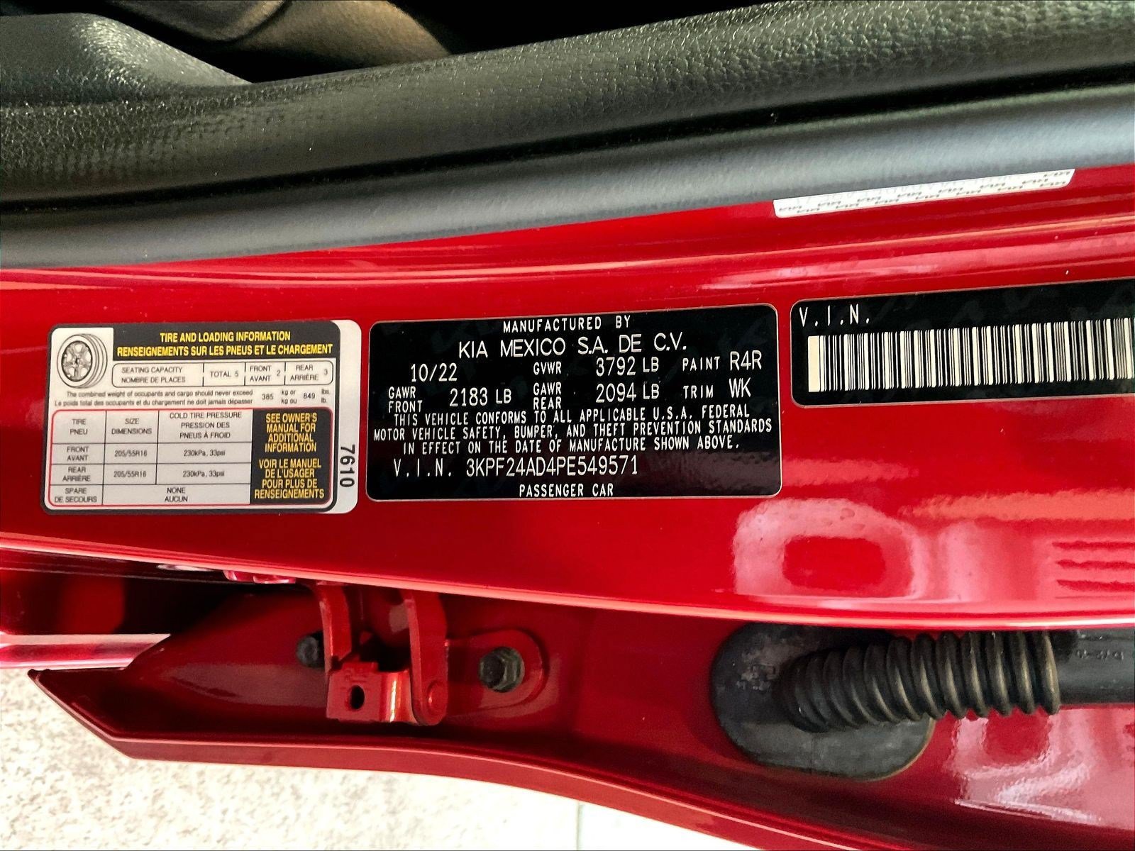 Used 2023 Kia Forte LXS w/ LXS Technology Package FWD image 17