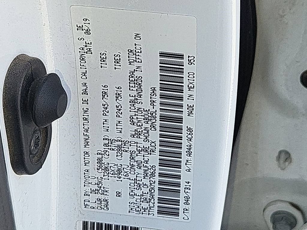 Used 2019 Toyota Tacoma SR AWD/4WD image 37