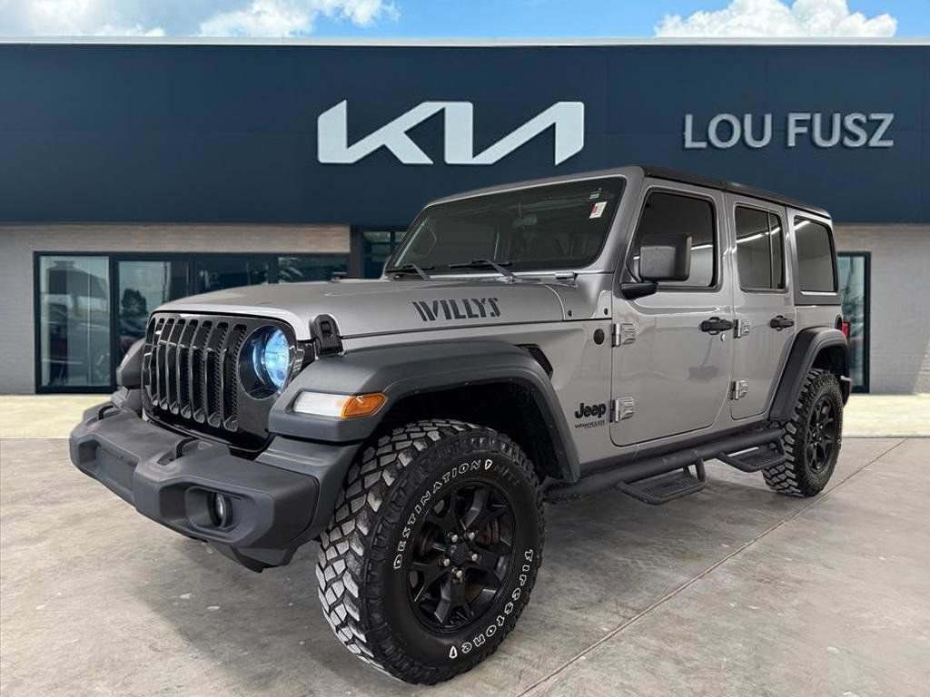 Used 2020 Jeep Wrangler Unlimited Willys