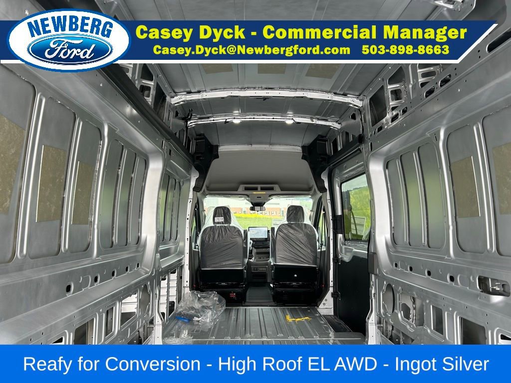 New 2026 Ford Transit 350 148 High Roof Extended AWD w/ Upfitter Package image 11
